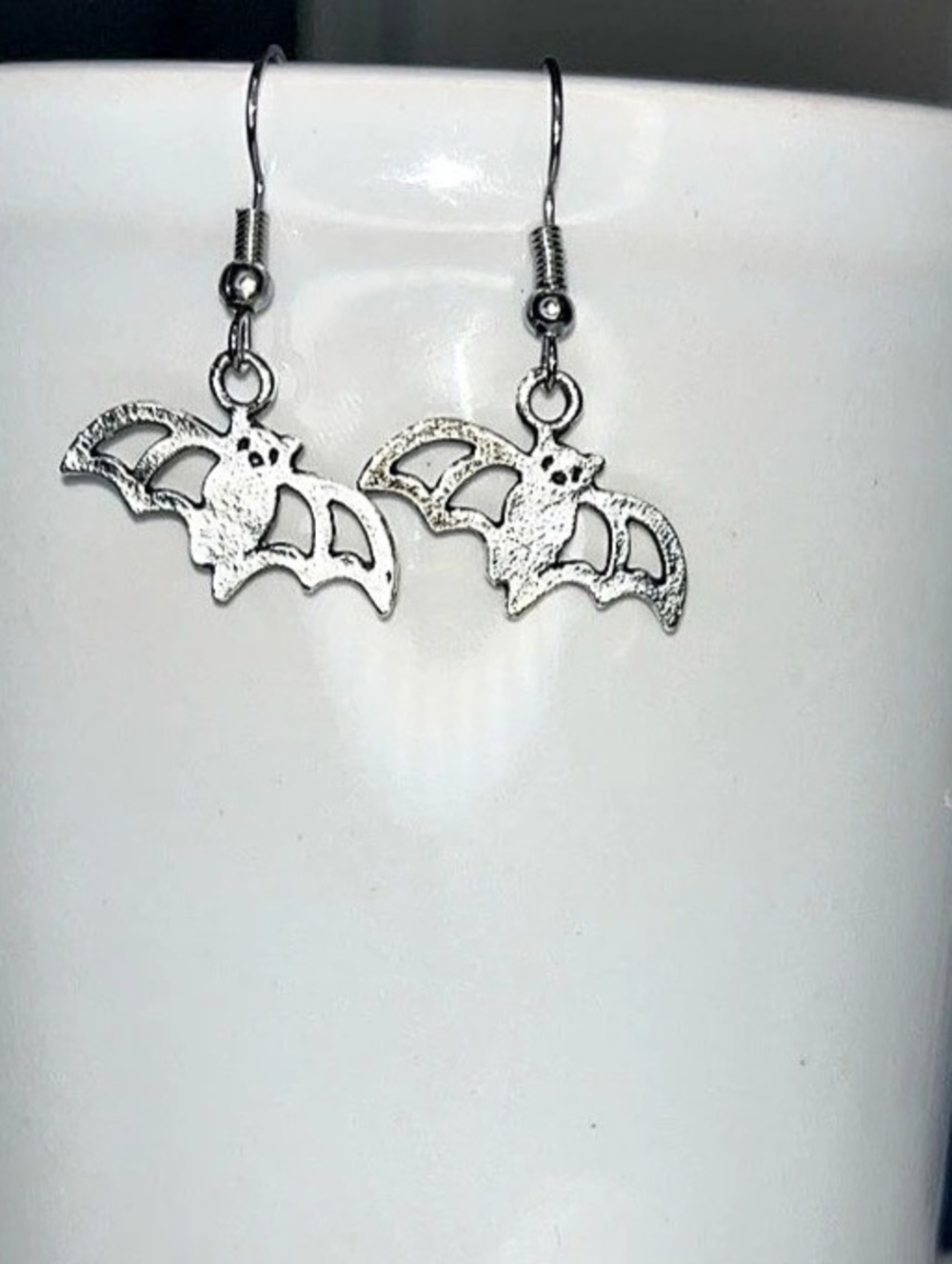 Silver-Tone Drop Earrings Halloween earring bundle